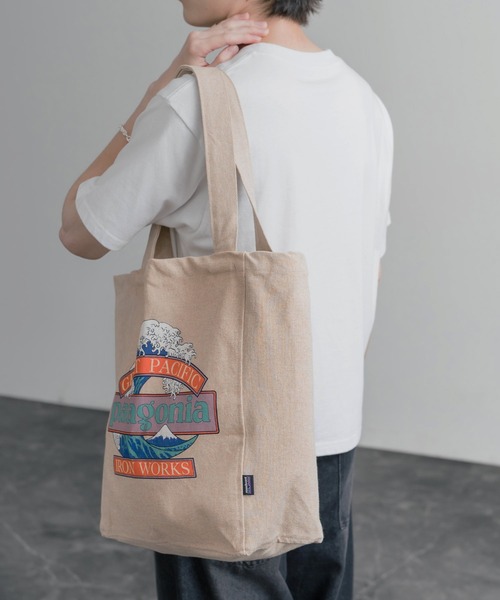 patagonia(パタゴニア)の「Patagonia RECYCLED MARKET TOTE ショルダートートバッグ(トートバッグ・メンズ・ベージュ/ベージュ系・FREE)」の5枚目の写真