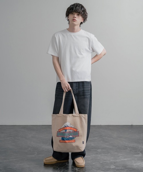 patagonia(パタゴニア)の「Patagonia RECYCLED MARKET TOTE ショルダートートバッグ(トートバッグ・メンズ・ベージュ/ベージュ系・FREE)」の8枚目の写真