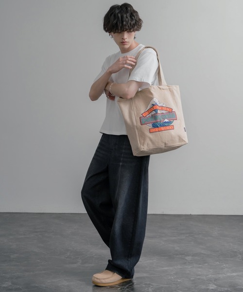 patagonia(パタゴニア)の「Patagonia RECYCLED MARKET TOTE ショルダートートバッグ(トートバッグ・メンズ・ベージュ/ベージュ系・FREE)」の9枚目の写真