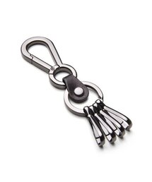 SCALETTOBLACK（スカーレットブラック）の「BA037 Karabiner leather keychain（キーケース/キーアクセサリー）」