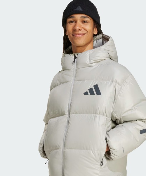 adidas(アディダス)の「ADIDAS Z.N.E.パファー クライマウォーム ダウンジャケット / アディダス adidas(ダウンジャケット/コート・メンズ・グレー・SMALL/MEDIUM/X-LARGE/XX-LARGE/3XL/LARGE)」の4枚目の写真