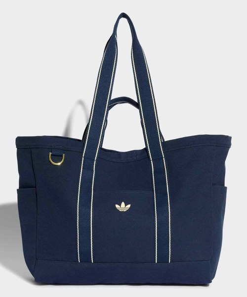 adidas(アディダス)の「アディダス オリジナルス スポーツ キャンバス トートバッグ / アディダス adidas(ショルダーバッグ・メンズ・ブルー・FREE)」の1枚目の写真
