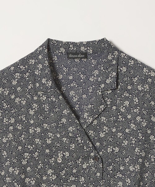 Steven Alan(スティーブンアラン)の「<Steven Alan>ドット フラワー ワンピース(ワンピース・レディース・ダークブラウン/ネイビー・S/M)」の10枚目の写真