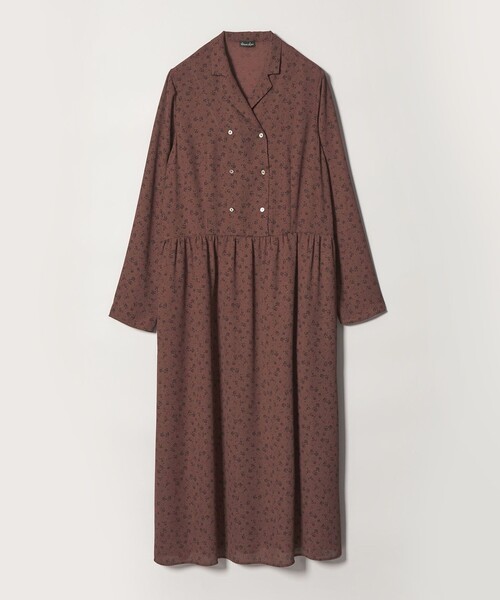 Steven Alan(スティーブンアラン)の「<Steven Alan>ドット フラワー ワンピース(ワンピース・レディース・ダークブラウン/ネイビー・S/M)」の15枚目の写真