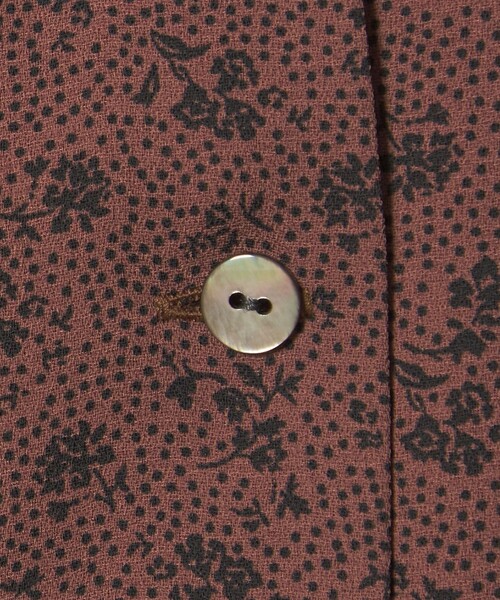 Steven Alan(スティーブンアラン)の「<Steven Alan>ドット フラワー ワンピース(ワンピース・レディース・ダークブラウン/ネイビー・S/M)」の17枚目の写真