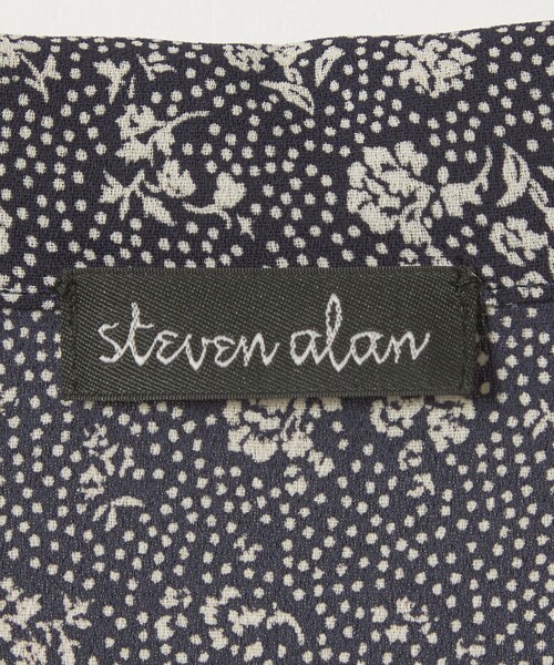 Steven Alan(スティーブンアラン)の「<Steven Alan>ドット フラワー ワンピース(ワンピース・レディース・ダークブラウン/ネイビー・S/M)」の18枚目の写真