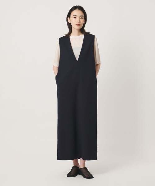 MARW UNITED ARROWS(マルゥ ユナイテッドアローズ)の「<MARW UNITED ARROWS>ジャージー ジャンパースカート(ワンピース・レディース・ブラック/ネイビー・36/38)」の18枚目の写真