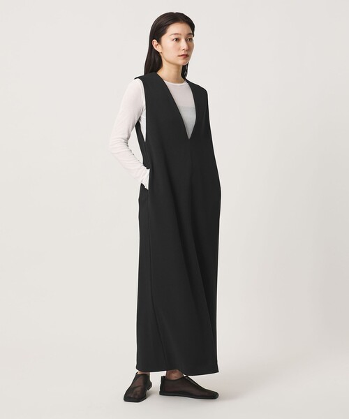 MARW UNITED ARROWS(マルゥ ユナイテッドアローズ)の「<MARW UNITED ARROWS>ジャージー ジャンパースカート(ワンピース・レディース・ブラック/ネイビー・36/38)」の19枚目の写真