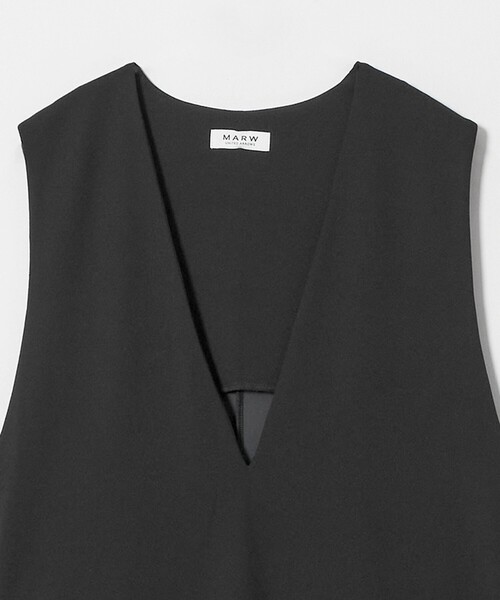 MARW UNITED ARROWS(マルゥ ユナイテッドアローズ)の「<MARW UNITED ARROWS>ジャージー ジャンパースカート(ワンピース・レディース・ブラック/ネイビー・36/38)」の13枚目の写真