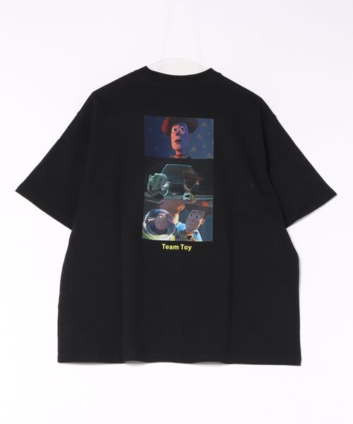 LOWRYS FARM(ローリーズファーム)の「LFM(U) /TOY STORY(トイ・ストーリー)/プリントTEE 878229(Tシャツ/カットソー・メンズ・ホワイト系その他/ブラック系その他/ホワイト/ブラック・MEDIUM/LARGE)」の15枚目の写真
