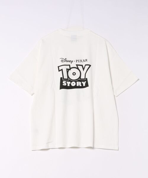 LOWRYS FARM(ローリーズファーム)の「LFM(U) /TOY STORY(トイ・ストーリー)/プリントTEE 878229(Tシャツ/カットソー・メンズ・ホワイト系その他/ブラック系その他/ホワイト/ブラック・MEDIUM/LARGE)」の22枚目の写真