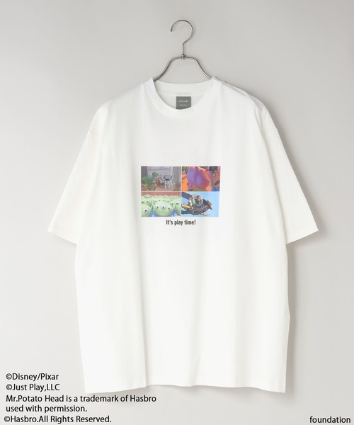 LOWRYS FARM(ローリーズファーム)の「LFM(U) /TOY STORY(トイ・ストーリー)/プリントTEE 878229(Tシャツ/カットソー・メンズ・ホワイト系その他/ブラック系その他/ホワイト/ブラック・MEDIUM/LARGE)」の21枚目の写真