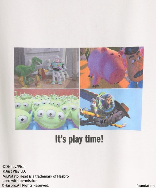 LOWRYS FARM(ローリーズファーム)の「LFM(U) /TOY STORY(トイ・ストーリー)/プリントTEE 878229(Tシャツ/カットソー・メンズ・ホワイト系その他/ブラック系その他/ホワイト/ブラック・MEDIUM/LARGE)」の10枚目の写真