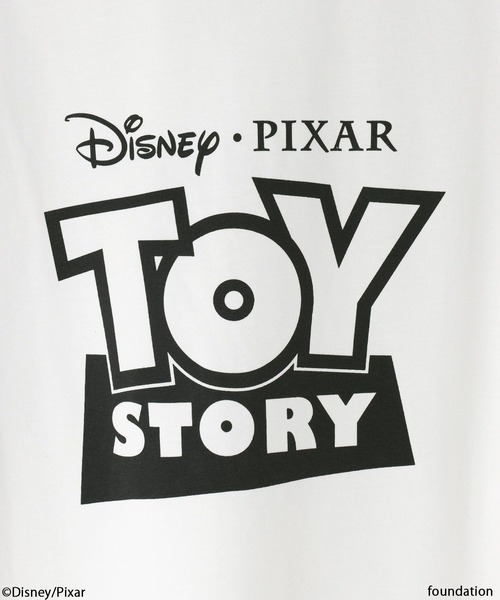 LOWRYS FARM(ローリーズファーム)の「LFM(U) /TOY STORY(トイ・ストーリー)/プリントTEE 878229(Tシャツ/カットソー・メンズ・ホワイト系その他/ブラック系その他/ホワイト/ブラック・MEDIUM/LARGE)」の11枚目の写真