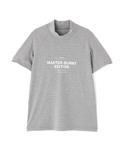 MASTER BUNNY EDITION(マスターバニーエディション)の「ダイヤベアジャガード半袖モックネックカットソー(Tシャツ/カットソー・レディース・グレー系その他2/グレー/オレンジ・MEDIUM/LARGE)」の10枚目の写真