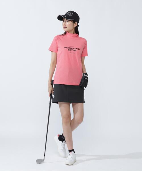 MASTER BUNNY EDITION(マスターバニーエディション)の「ダイヤベアジャガード半袖モックネックカットソー(Tシャツ/カットソー・レディース・グレー系その他2/グレー/オレンジ・MEDIUM/LARGE)」の12枚目の写真