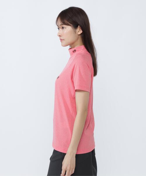 MASTER BUNNY EDITION(マスターバニーエディション)の「ダイヤベアジャガード半袖モックネックカットソー(Tシャツ/カットソー・レディース・グレー系その他2/グレー/オレンジ・MEDIUM/LARGE)」の13枚目の写真