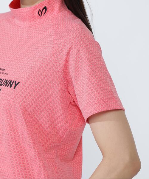 MASTER BUNNY EDITION(マスターバニーエディション)の「ダイヤベアジャガード半袖モックネックカットソー(Tシャツ/カットソー・レディース・グレー系その他2/グレー/オレンジ・MEDIUM/LARGE)」の17枚目の写真