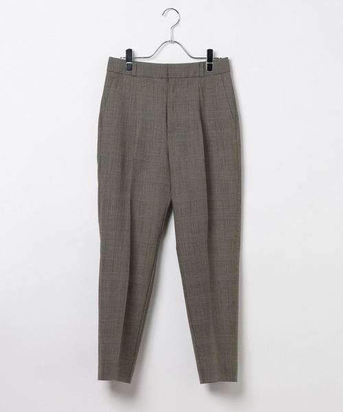 GLOBAL WORK（グローバルワーク）の「W/ｗool tapered パンツ/638835（その他パンツ・レディース・チャコールグレー/ダークブラウン/ブラック・MEDIUM/LARGE/SMALL）」の3枚目の写真