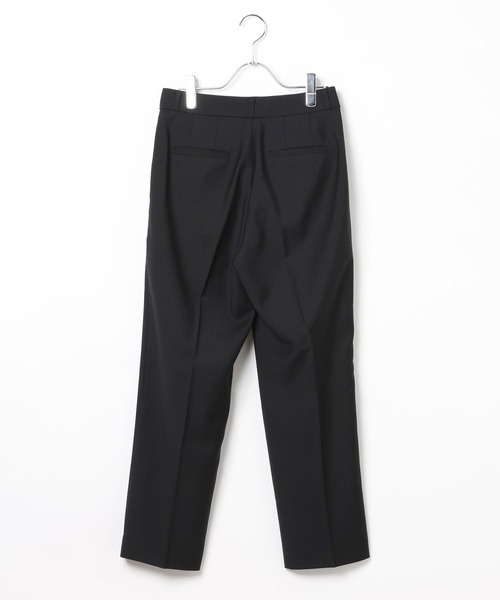 GLOBAL WORK（グローバルワーク）の「W/ｗool tapered パンツ/638835（その他パンツ・レディース・チャコールグレー/ダークブラウン/ブラック・MEDIUM/LARGE/SMALL）」の4枚目の写真
