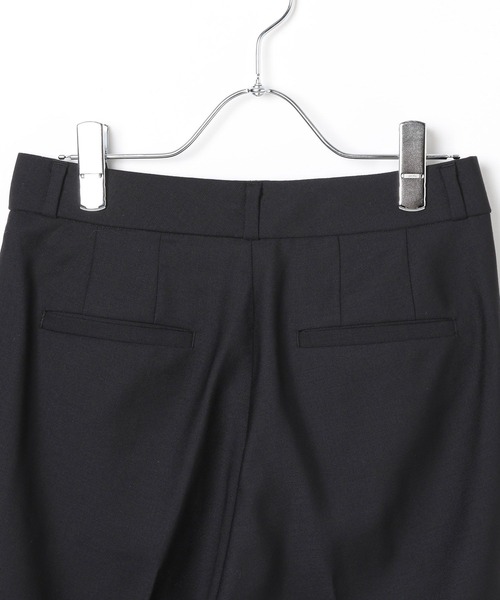 GLOBAL WORK（グローバルワーク）の「W/ｗool tapered パンツ/638835（その他パンツ・レディース・チャコールグレー/ダークブラウン/ブラック・MEDIUM/LARGE/SMALL）」の11枚目の写真