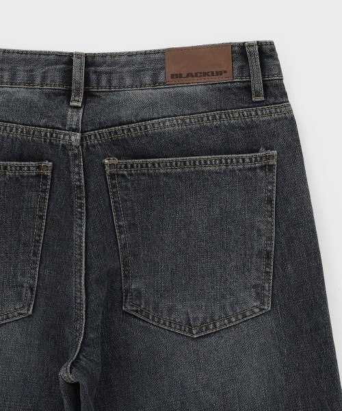 BLACKUP（ブラックアップ）の「[B-DENIM] DARK BLUE WIDE 059（デニムパンツ・レディース・ダークブルー・SMALL/LARGE/MEDIUM）」の14枚目の写真