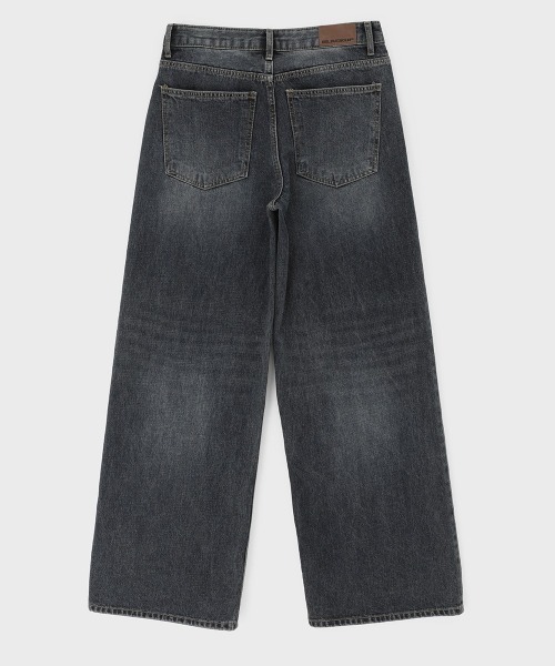 BLACKUP（ブラックアップ）の「[B-DENIM] DARK BLUE WIDE 059（デニムパンツ・レディース・ダークブルー・SMALL/LARGE/MEDIUM）」の12枚目の写真