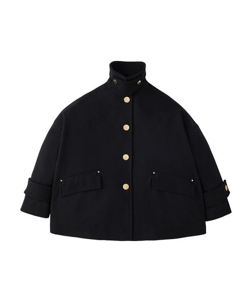 Mackintosh(マッキントッシュ)の「NEW HUMBIE SHORT(ステンカラーコート・レディース・ブラック・4/6)」の4枚目の写真