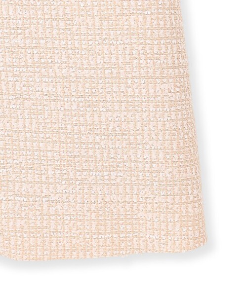 TOCCA(トッカ)の「NOBLE SHADOW TWEED ツイードコート(ダウンジャケット/コート・レディース・ブラック系5/ピンク系5・0/2/4)」の16枚目の写真