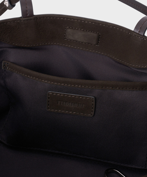 TTUDEMENT（トュードメント）の「LONG HANDLE SHOULDER BAG_DARK BROWN（ショルダーバッグ・レディース・その他・FREE）」の6枚目の写真