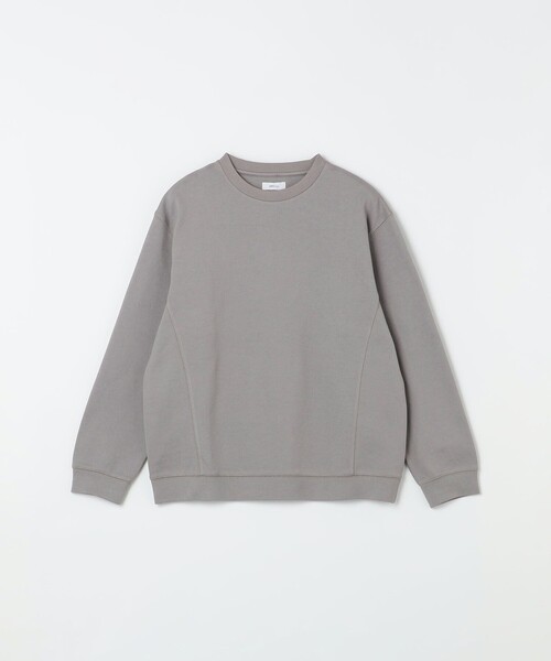 SHIPS any(シップス エニィ)の「〈洗濯機可能〉カルゼ ダブルフェイス クルーネック プルオーバー◆(Tシャツ/カットソー・メンズ・グリーン/ブラック/チャコールグレー・MEDIUM/LARGE/X-LARGE)」の19枚目の写真