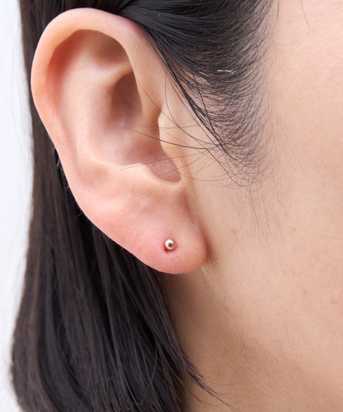 ISS（イズ）の「ISS イズ：ベーシックセット　ピアス（ピアス（両耳用）・レディース・ゴールド/シルバー/ゴールド系その他/ピンクゴールド・FREE）」の10枚目の写真
