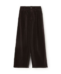 【WEB先行予約】シャンカールコットンコーデュロイ タックワイドパンツ