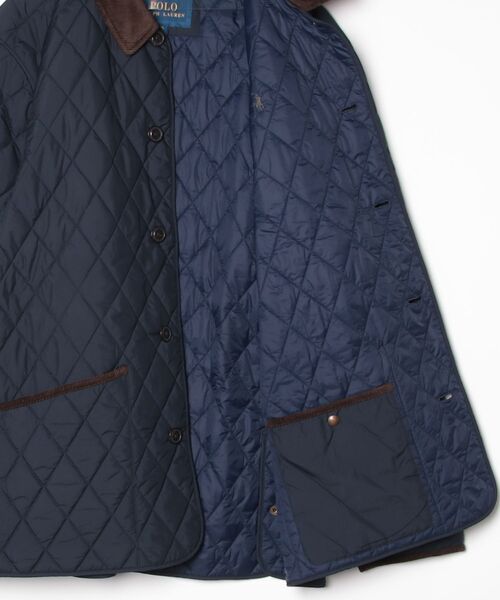 POLO RALPH LAUREN(ポロ ラルフ ローレン)の「Beaton キルテッド バーン コート(その他アウター・メンズ・ネイビー系1・S/M/L)」の2枚目の写真