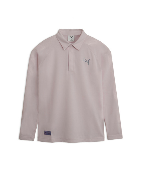 PUMA(プーマ)の「PUMA プーマ ウィメンズ ゴルフ CG ジク 長袖 ポロシャツ(ポロシャツ・レディース・グリーン/ピンク/ブラック・X-LARGE/SMALL/MEDIUM/LARGE)」の3枚目の写真