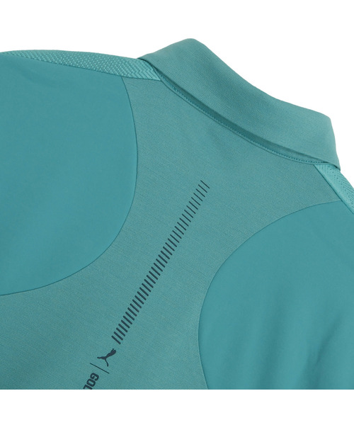 PUMA(プーマ)の「PUMA プーマ ウィメンズ ゴルフ CG ジク 長袖 ポロシャツ(ポロシャツ・レディース・グリーン/ピンク/ブラック・X-LARGE/SMALL/MEDIUM/LARGE)」の19枚目の写真