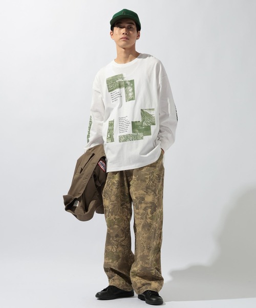 niko and...(ニコアンド)の「【インブランド】アソートデザインロンTEE【UNISEX】(Tシャツ/カットソー・レディース・ブルー・FREE)」の2枚目の写真