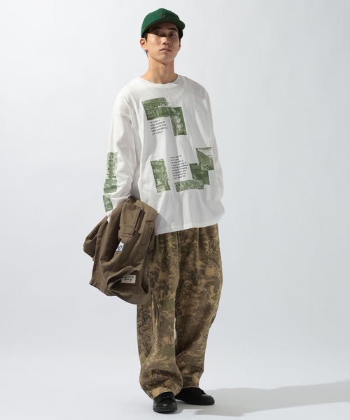 niko and...(ニコアンド)の「【インブランド】アソートデザインロンTEE【UNISEX】(Tシャツ/カットソー・レディース・ブルー・FREE)」の3枚目の写真