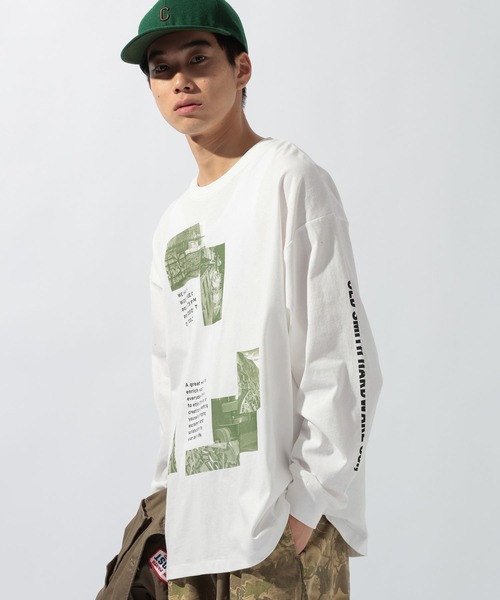 niko and...(ニコアンド)の「【インブランド】アソートデザインロンTEE【UNISEX】(Tシャツ/カットソー・レディース・ブルー・FREE)」の4枚目の写真