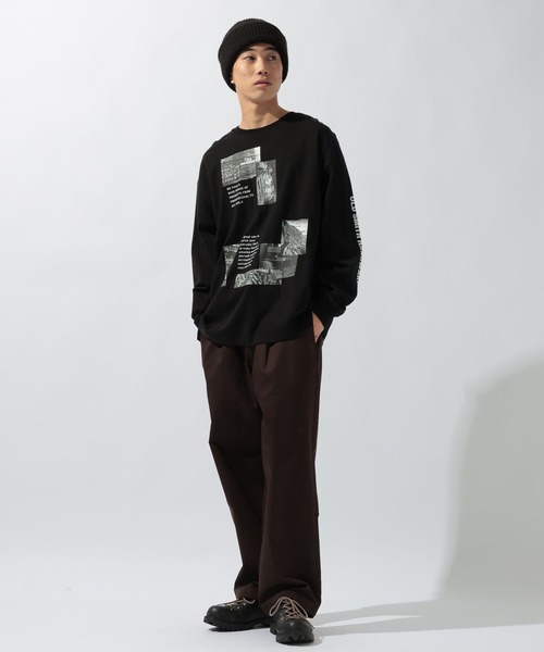 niko and...(ニコアンド)の「【インブランド】アソートデザインロンTEE【UNISEX】(Tシャツ/カットソー・レディース・ブルー・FREE)」の9枚目の写真