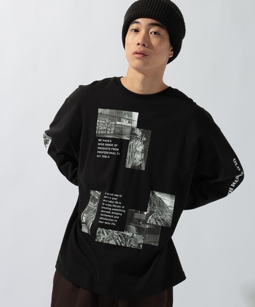 niko and...(ニコアンド)の「【インブランド】アソートデザインロンTEE【UNISEX】(Tシャツ/カットソー・レディース・ブルー・FREE)」の11枚目の写真