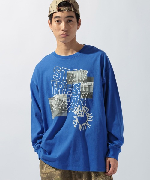 niko and...(ニコアンド)の「【インブランド】アソートデザインロンTEE【UNISEX】(Tシャツ/カットソー・レディース・ブルー・FREE)」の19枚目の写真