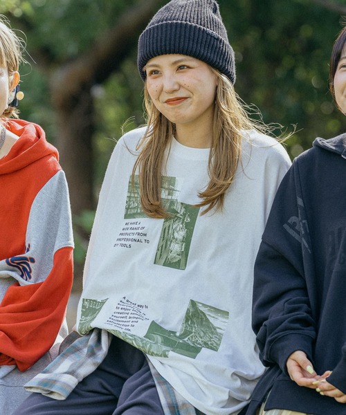 niko and...(ニコアンド)の「【インブランド】アソートデザインロンTEE【UNISEX】(Tシャツ/カットソー・レディース・ブルー・FREE)」の21枚目の写真