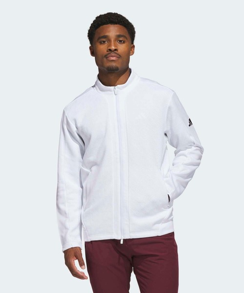 adidas(アディダス)の「クライマウォーム ハイブリッドジャケット【adidas Golf/アディダスゴルフ】(ブルゾン・メンズ・ホワイト・XX-LARGE/LARGE/MEDIUM/SMALL/X-LARGE)」の1枚目の写真