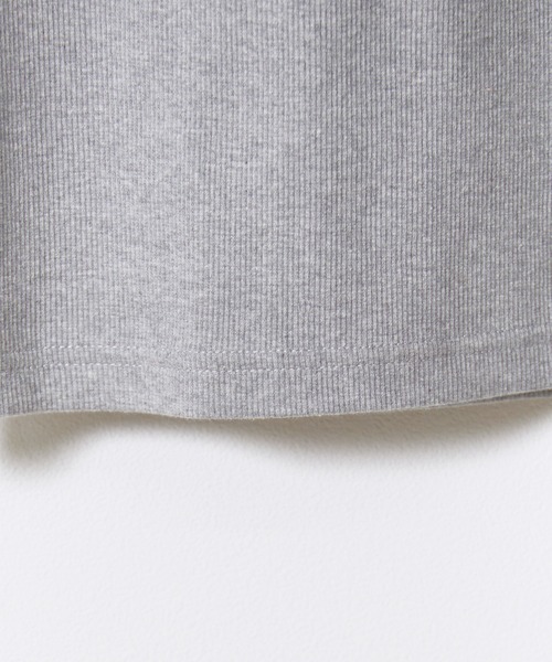 AVIREX（アヴィレックス）の「AVIREX/アビレックス DAILY RIB L/S HENLEY NECK T-SHIRT デイリー リブ 長袖 ヘンリーネック Tシャツ 抗菌防臭 ロンT 無地 シンプル 定番 ベーシック メンズ レディース 2026年 秋 秋服 冬 冬服（Tシャツ/カットソー・メンズ・ホワイト/ブラック/グレー/ネイビー/チャコール・S/M/L/XL）」の9枚目の写真