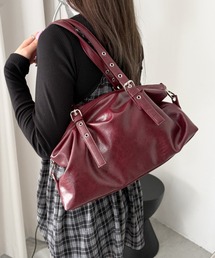 WEGO/2wayサイドアジャスターボストンバッグ