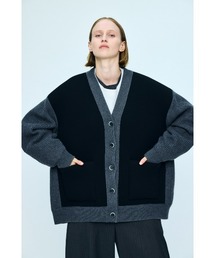 bonding×knit cardigan
