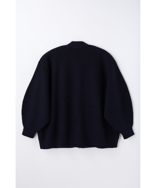 nagonstans（ナゴンスタンス）の「bonding×knit cardigan（ニット/セーター・レディース・ダークネイビー/チャコールグレー・MEDIUM）」の11枚目の写真