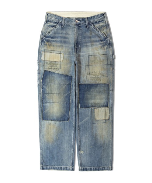 UNIVERSAL OVERALL(ユニバーサルオーバーオール)の「UNIVERSAL OVERALL PAINTER PANTS REMAKE(デニムパンツ・メンズ・その他1・34inch/32inch)」の1枚目の写真