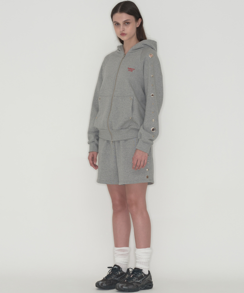 THIRSTYCLUB(サースティークラブ)の「Studded set short pants - Grey(その他パンツ・レディース・その他・FREE)」の3枚目の写真